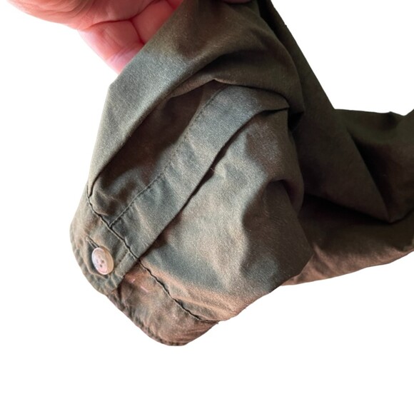 ExOffico Button-Down Shirt Long Sleeve Button Lightweight Front Mesh Yoke Collar - Picture 7 of 14